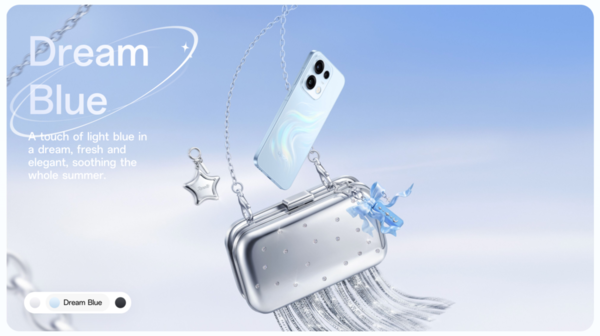 OPPO Reno16 màu Dream Blue