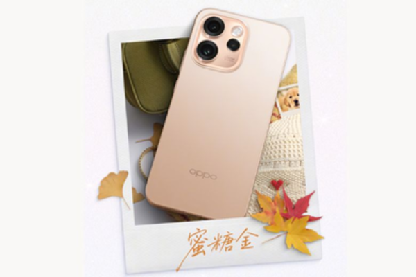 Hình ảnh rò rỉ OPPO Reno16 Vàng