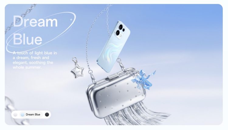 OPPO Reno16 Pro màu Dream Blue
