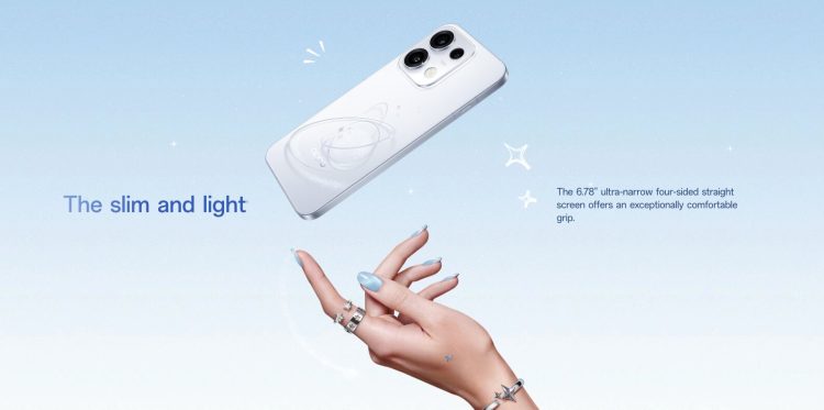 OPPO Reno16 Pro sở hữu màn hình 6.78 inch