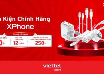 Phụ kiện chính hãng Xphone giảm ngay 50% tại Viettel Store