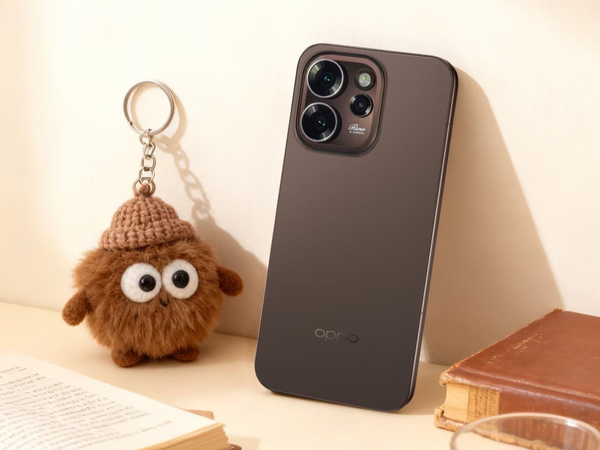 Hình ảnh rò rỉ OPPO Reno16 F Nâu