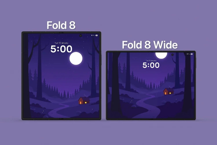 Có thể trong năm nay Samsung sẽ ra mắt thêm một biến thể nữa là Galaxy Z Fold8 Wide