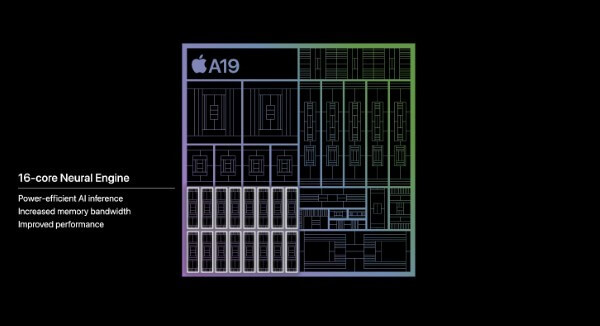 Sự khác biệt lớn nhất trên chip A19 nằm ở Neural Engine