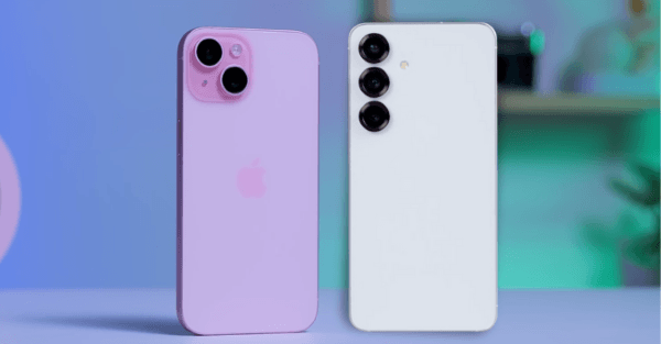 So sánh thiết kế iPhone 15 Plus và Samsung S25 Plus