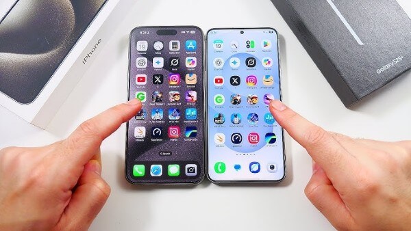 Trang bị cấu hình trên iPhone 15 Plus và Samsung S25 Plus