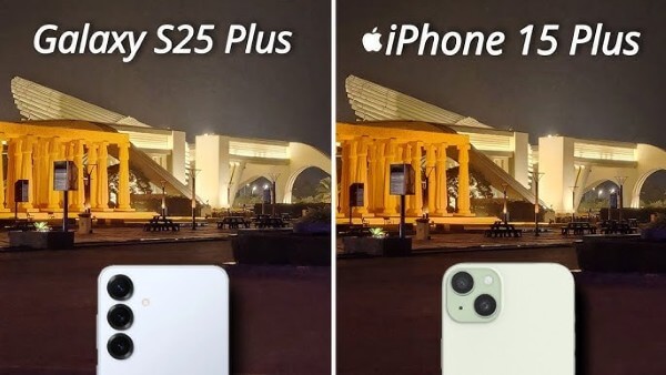 So sánh camera trên iPhone 15 Plus và Samsung S25 Plus
