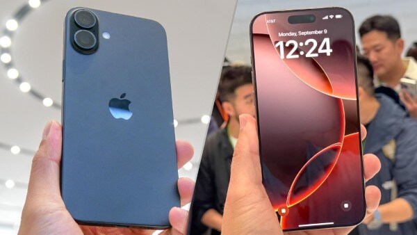 So sánh dung lượng bộ nhớ trên iPhone 16 Plus và 16 Pro Max