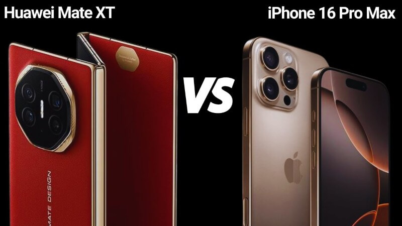 Đánh giá thiết kế iPhone 16 Pro Max và HUAWEI Mate XT