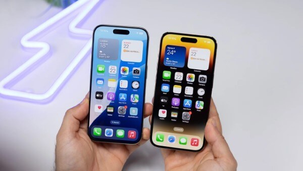 So sánh màn hình iPhone 16 Pro và iPhone 14 Pro