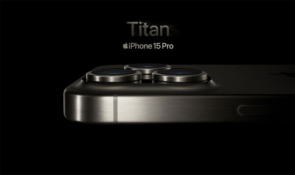 iPhone 15 Pro với thiết kế khung viền Titanium Grade 5 cao cấp