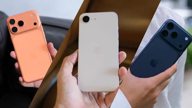 So sánh tổng quan về iPhone 17e và 17 Pro Max
