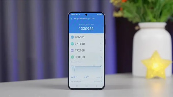 Galaxy A57 với chip Exynos 1680 mới chạy đa nhiệm và xử lý ổn định