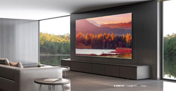 Tivi Coex sử dụng tấm nền LED tiêu chuẩn cho độ phân giải Full HD hoặc 4K