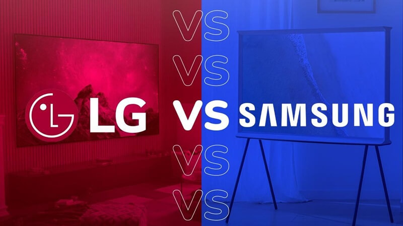 So sánh tổng quan hai thương hiệu tivi Samsung và LG