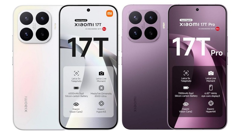 Thông tin chi tiết về Xiaomi 17T Series