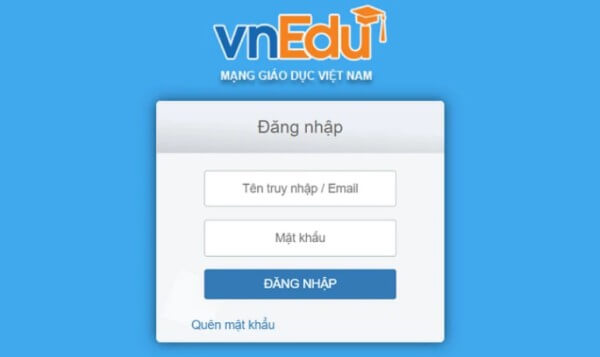 Những lưu ý khi sử dụng vnEdu.vn đăng nhập