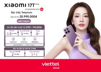 Đặt trước Xiaomi 17T Series: Giảm ngay 6.5 triệu đồng cùng ưu đãi độc quyền chỉ có tại Viettel Store