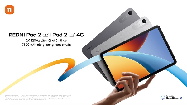 Xiaomi Redmi Pad 2 9.7 có mấy màu?