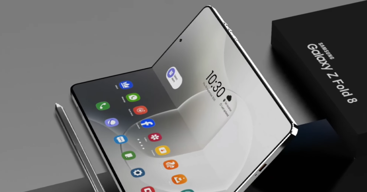 Hình ảnh Galaxy Z Fold8 màu xám tiêu chuẩn được rò ri