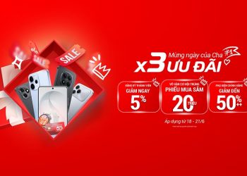 Mừng ngày của Cha X3 ưu đãi tại Viettel Store