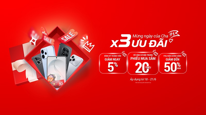 Mừng ngày của Cha X3 ưu đãi