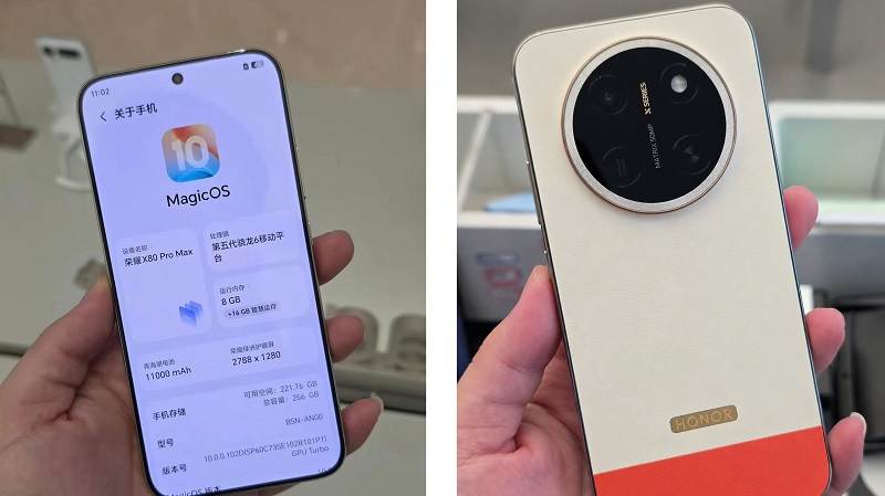 Ảnh thực tế HONOR X80 Pro Max