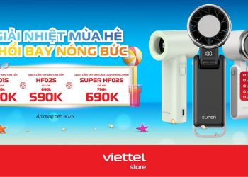 Giải nhiệt mùa hè - Thổi bay nóng bức cùng quạt cầm tay mini SUPER giá giảm còn chỉ từ 490K