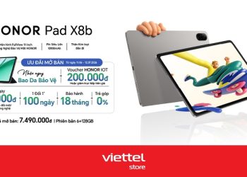 Viettel Store mở bán chính thức HONOR Pad X8b, giá giảm chỉ còn 7.290.000đ cùng loạt ưu đãi hấp dẫn