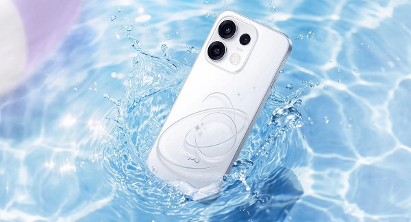Thiết kế mặt lưng trên OPPO Reno16 F