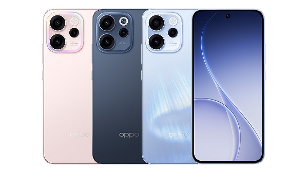 Ba tùy chọn màu sắc trên OPPO Reno15 A