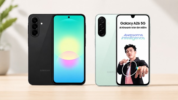 So sánh Samsung Galaxy A27 5G và Galaxy A26 5G