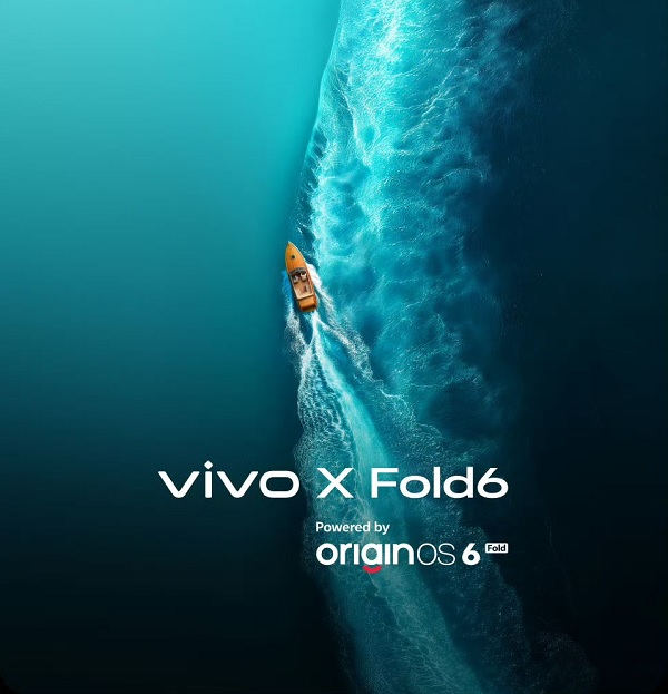 Teaser Vivo X Fold 6 chính thức lộ diện