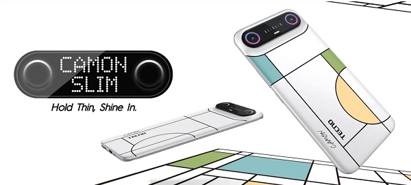 TECNO Camon 50 Slim ra mắt với thiết kế độc lạ, nổi bật