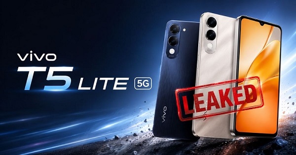 Vivo T5 Lite được trang bị viên pin dung lượng lớn 6.500mAh cùng công nghệ sạc nhanh 44W