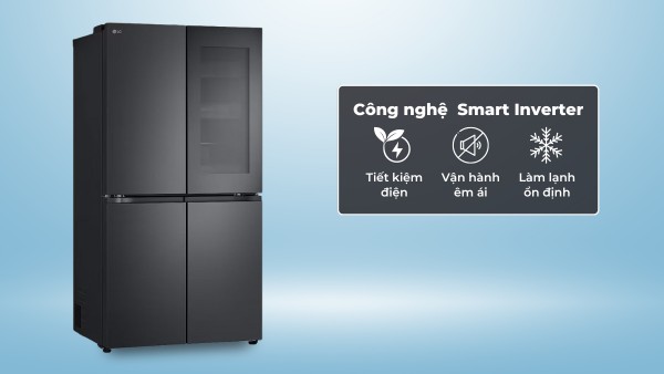 Tủ lạnh Inverter có khả năng tiết kiệm điện năng tối ưu
