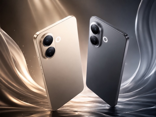 Vivo V70 Lite có 2 lựa chọn màu sắc gồm Đen và Vàng