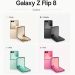 Rò rỉ bảng màu Galaxy Z Flip8 mới: 4 tuỳ chọn thời trang đáng chờ đợi