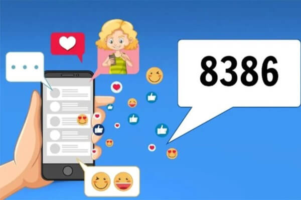 Ý nghĩa dãy số 8386 trên mạng xã hội