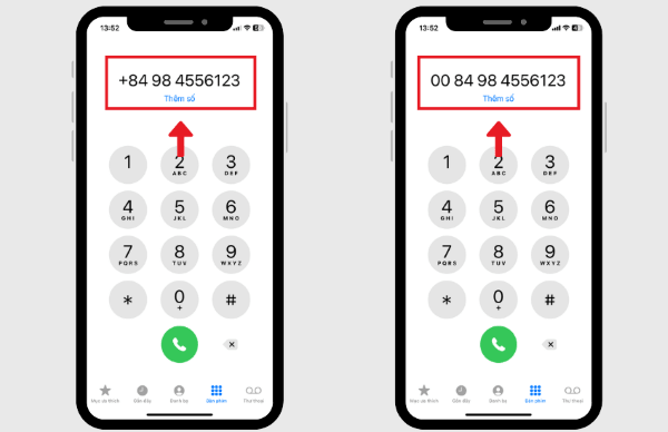 Cách dùng mã +84 khi gọi từ nước ngoài về Việt Nam
