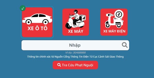 Những lưu ý khi tra cứu phạt nguội
