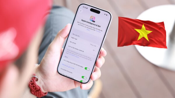 Hiện Apple Intelligence đã hỗ trợ Tiếng Việt