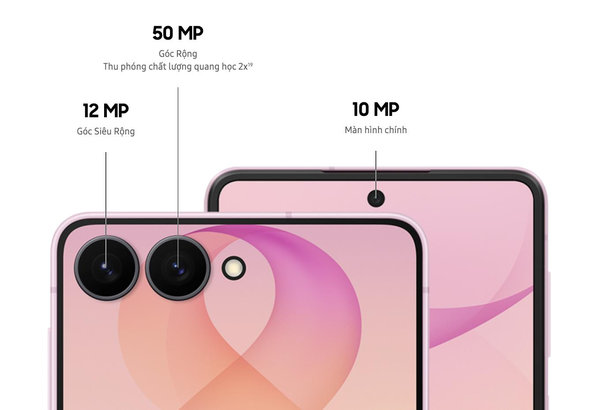 Bộ đôi Camera ấn tượng của Galaxy Z Flip8