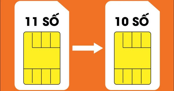 Người dùng cần phân biệt nhóm đầu 10 số và 11 số