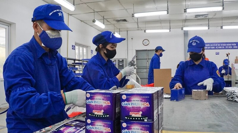 Lý do nên sử dụng pháo hoa do Bộ Quốc phòng sản xuất
