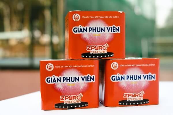 Các loại pháo hoa Bộ Quốc phòng ngày càng được đa dạng chủng loại