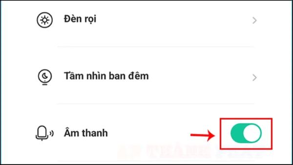 Tiến hành các thiết lập camera mong muốn