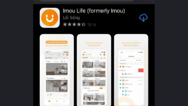 Các bước tải ứng dụng Imou Life trên điện thoại