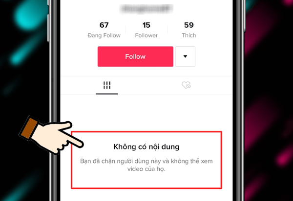 Nhấn Chặn một lần nữa