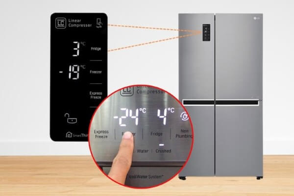 Một số lưu ý cách chỉnh nhiệt độ tủ lạnh theo mùa và lượng thực phẩm